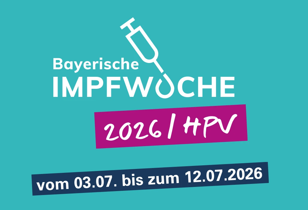 Themenbild Bayerische Impfwoche 2026 - HPV